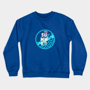 Hello summer team Crewneck Sweatshirt